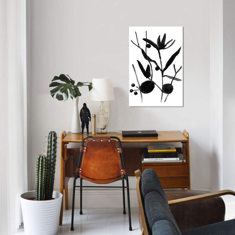 «Graze II», reproduction sur toile, H 18 po x l 12 po x P 1,5 po, Toile tendue, Pas de tapis
