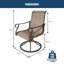 Chaise de patio Sabrina