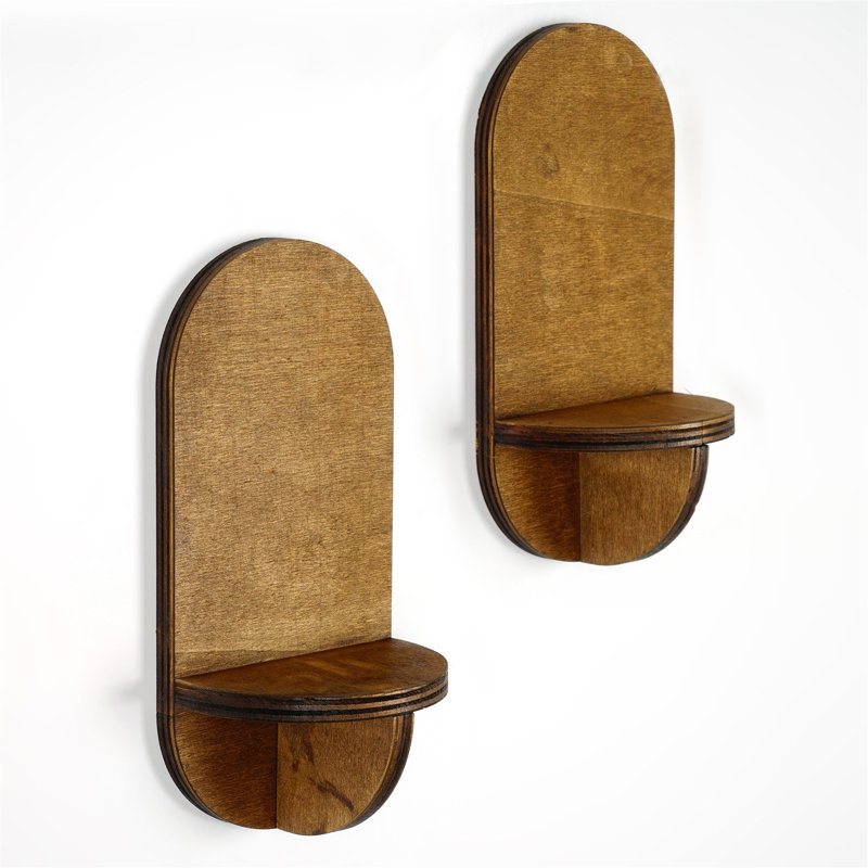 Locelso 100% PLYWOOD Floating Shelf