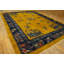 Tapis jaune antique vif des années 1920 de 10 pi x 13 pi 6 po Weiqi