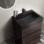 Meuble-lavabo de 24 pouces avec lavabo, grand meuble-lavabo autoportant moderne pour des salles de bain propres et élégantes-116332536