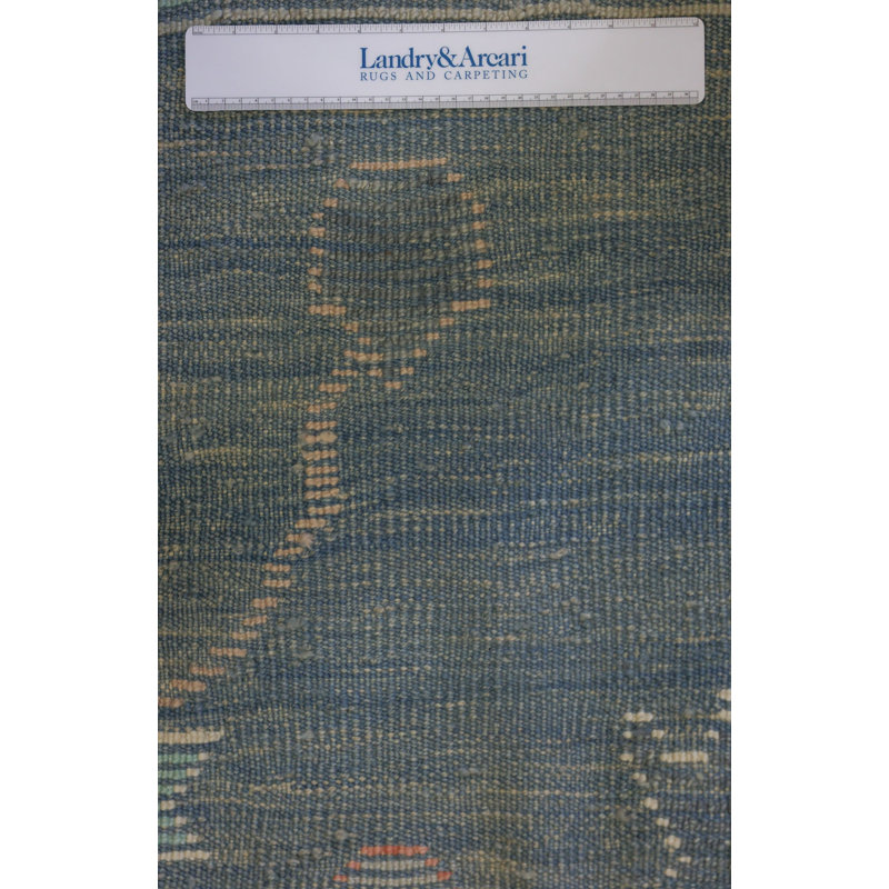 Tapis de couloir unique en laine 3 pi 2 po x 15 pi 8 po Oushak Rugs
