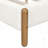 Boucle Thick Headboard Platform Bed-1332900075