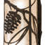 2 - Light Flush Mounted Sconce