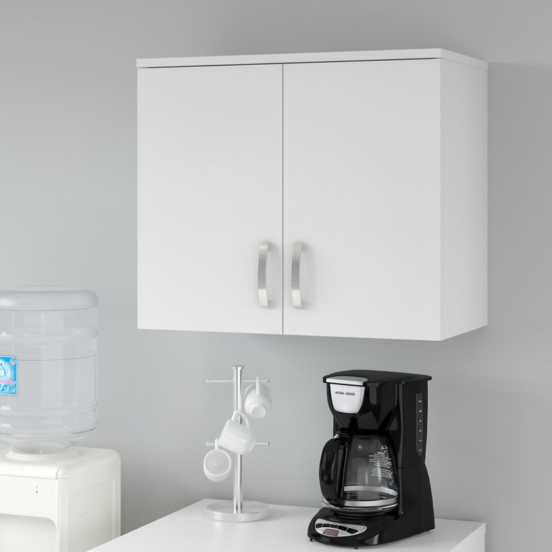 Armoire de rangement à 2 tablettes Universal Storage, Blanc