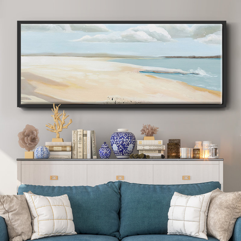 Sandy Getaway II- Framed Canvas