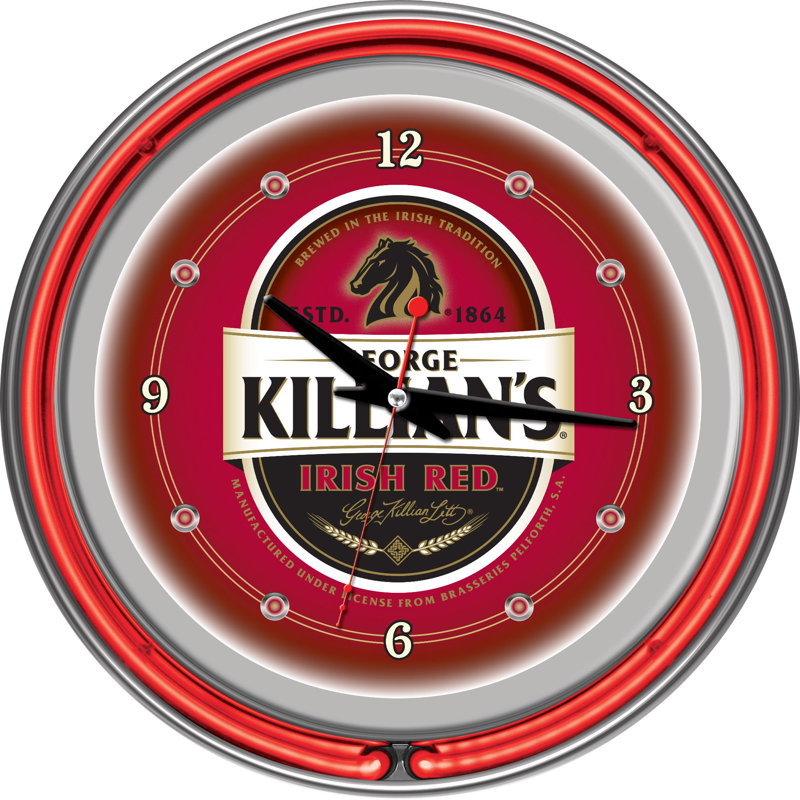 Horloge murale 12" George Killian