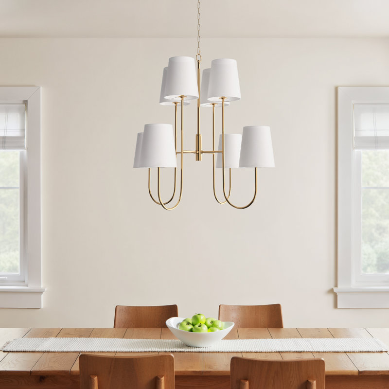8 - Light Dimmable Chandelier