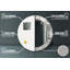 Huldar Glass Flat Wall Mirror