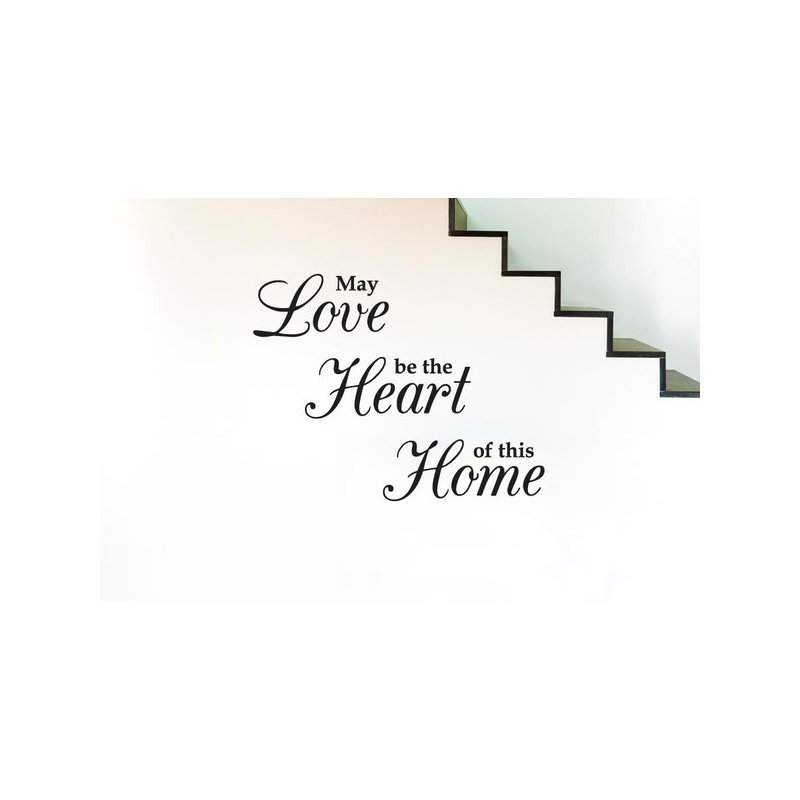Non-Wall Damaging Wall Decal, Black, Large