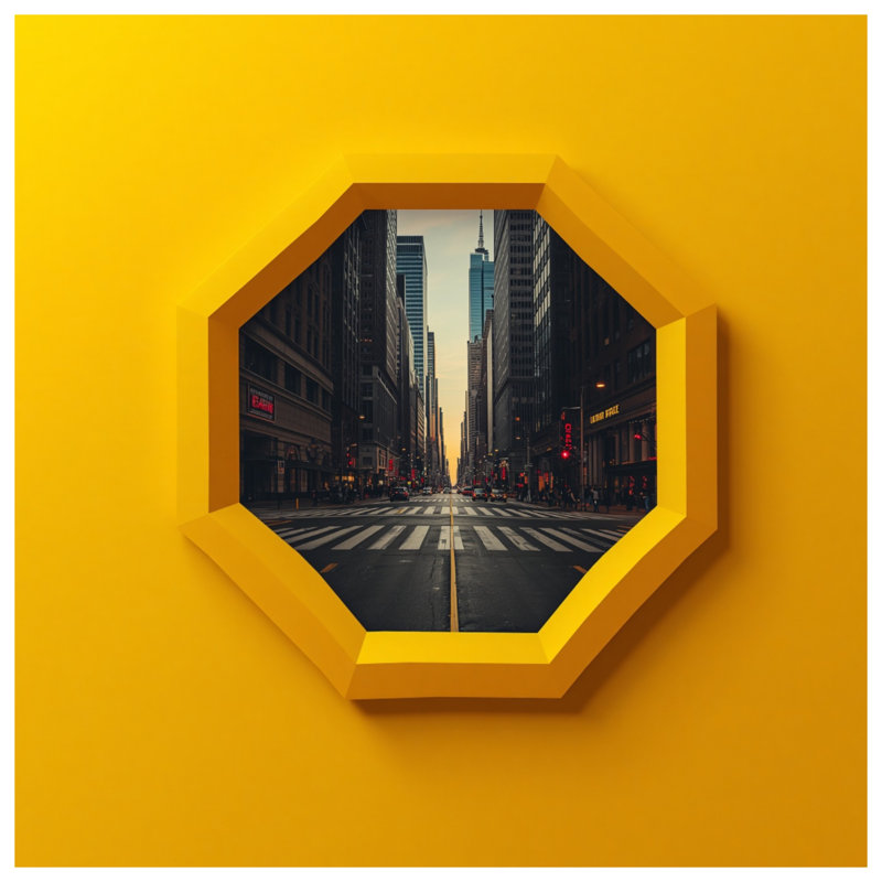 Housses de couette Cityscape Street View, Lit simple