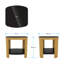 Ayala Glass Top End Table-1267521331