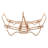 Ayesha Curry Bakeware Nonstick Roaster / Roasting Pan with Convertible Rack, 11 Inch x 15 Inch, Copper