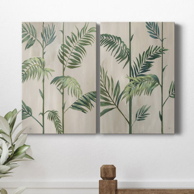 Modern Fronds II - ensemble de 2 impressions
