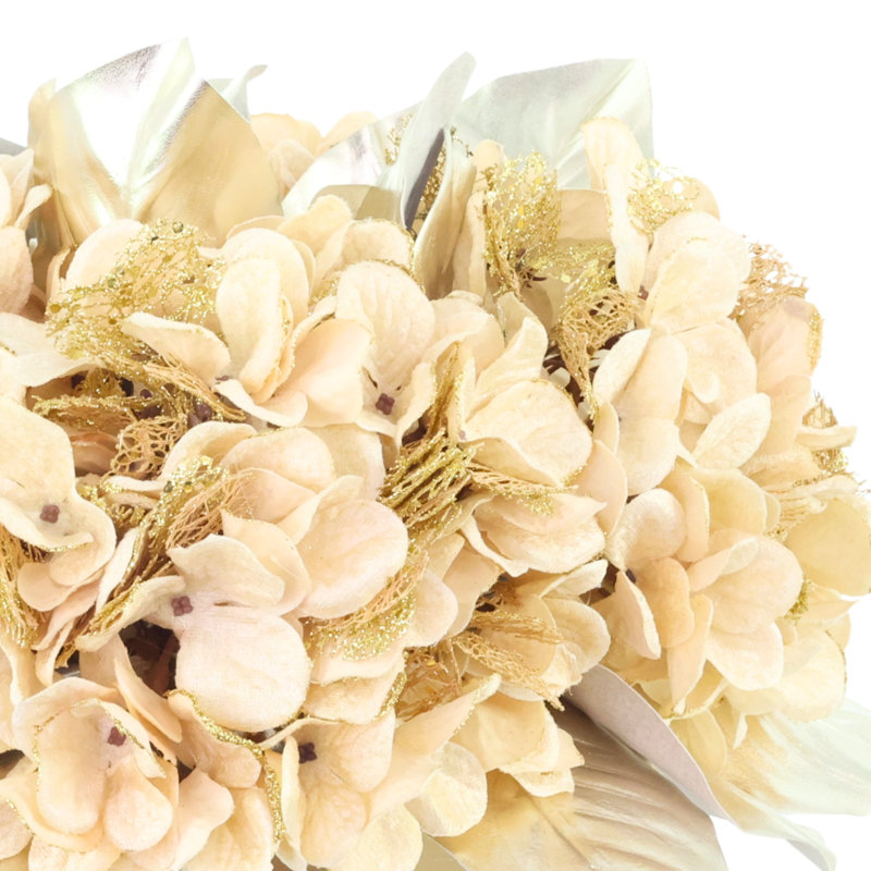 Beaverton Magnolia Faux Floral in Pot, Cream