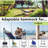 Hammock Universal Stand - Steel - Canvas - Navy-491302832-491302833