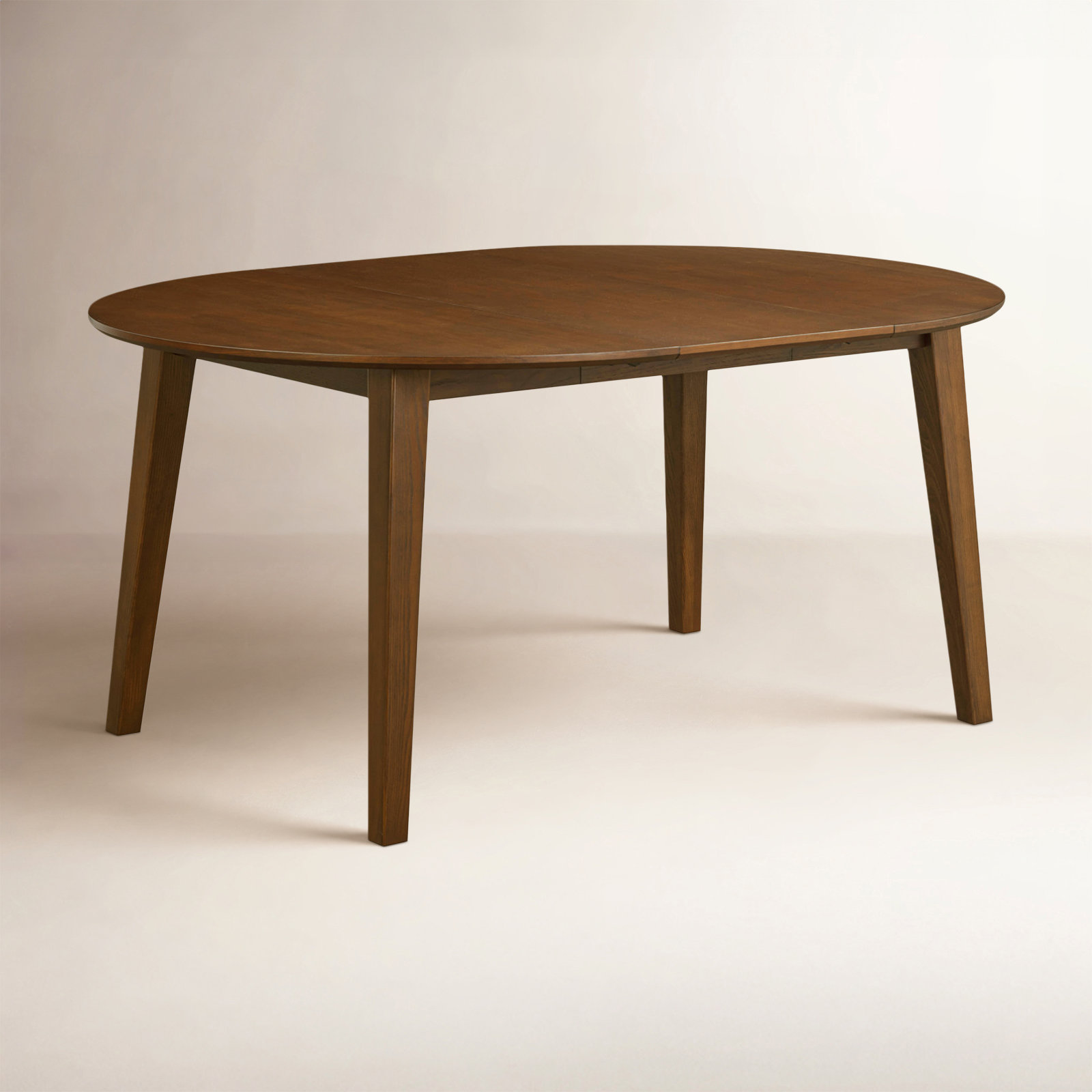 48" Extendable Walnut Dining Table