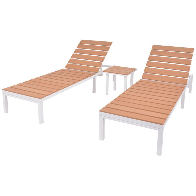 Onika 16.8" Long Single chaise, 2