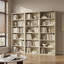 Bibliothèque standard de 27,95 pouces de large, tablette de rangement robuste pour l'espace domestique-1535958546