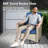 Sturgill 10-Piece Wicker Patio Conversation Set with Swivel Rocking Chairs and 50,000 BTU Fire Pit Table-1946865258