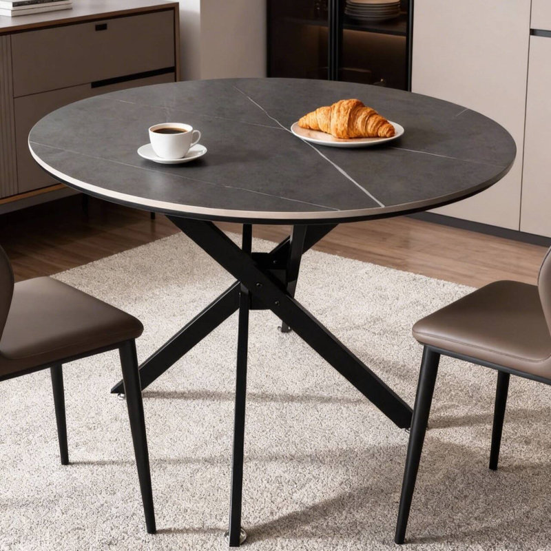 Table de salle à manger 35,5 po, Gris