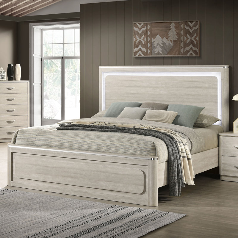 Cright Panel Bed, Queen