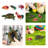 5Pcs Wind-Up Toys Clockwork Playthings Party Walking Jump Toy Stocking Stuffers