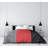 Modern & Contemporary Polyester Box Stitch Striped Comforter-48662374-66350741