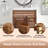 30'' Bathroom Vanity Sink Base with Drawers Cabinet in Maple Walnut