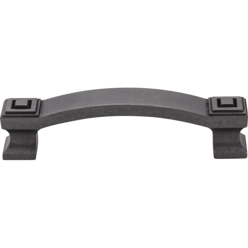 Delmar Bar Pull, Gun Metal, 6 5/16"