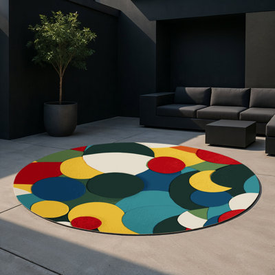 Tapis intérieur et extérieur Funky Sway