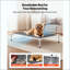Lit surélevé pour lit de chien surélevé portatif avec filet Meslin-805082742