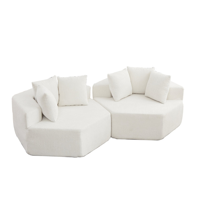 Canapé 95,2 po Comfy, Beige