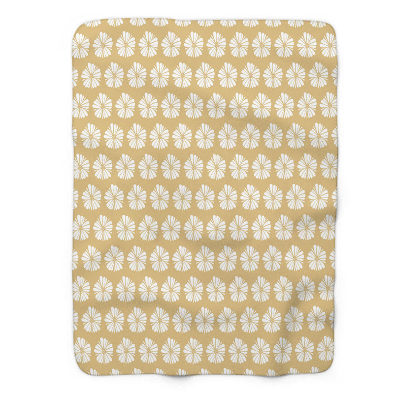 Shore Patterns - 1 Pièce Sherpa Premium Couverture 0036, L 60 po x L 80 po