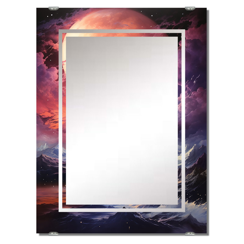 Miroir mural Letts - Storms, 32 po x 24 po