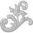 Terrones 7.12'' H x 8.88'' W D Urethane Onlay Scroll