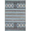 Tapis bleu clair tissé à la machine lavable à la machine-1625278692