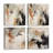 Chaotic Crescendo Set of 4 Canvas Prints in a Frame-106960210-106960207