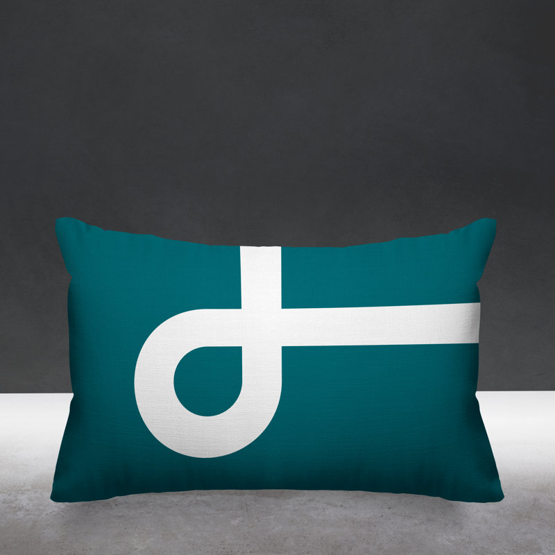 Coussin intérieur / extérieur Channing, Vert