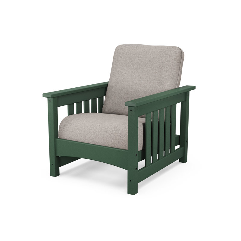 Fauteuil club Mission, Indigo marin, Bleu marine