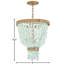 Dune 4 - Ligh Crystal Tiered Pendant-1546358878
