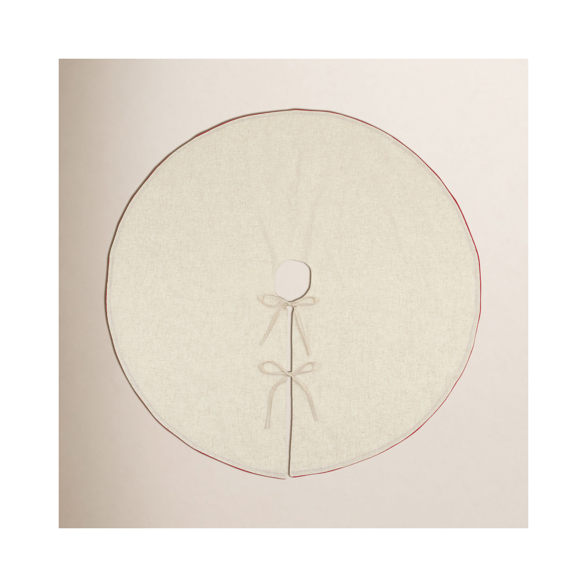 Nylah Tree Skirt, 56", Natural