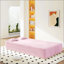 Canapé-lit convertible en tissu avec 2 coussins Modern-963454103