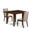 Rectangular Solid Wood Top With Dropleaf Dining Table Set-106903181-122934479-122934481