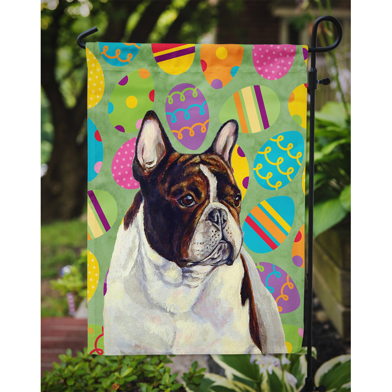 Drapeau de jardin Atara, Bouledogue français 1