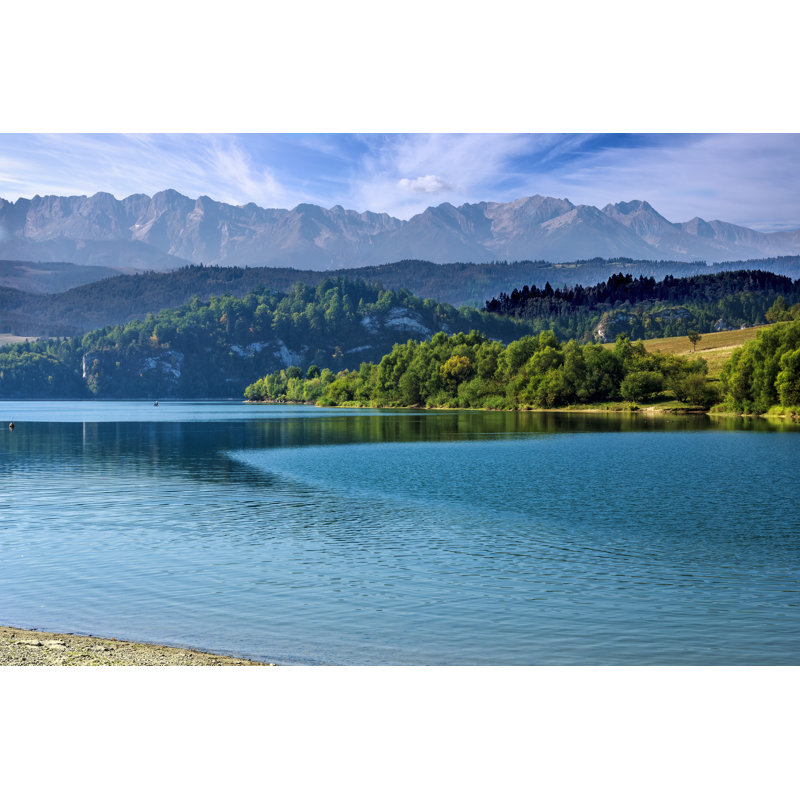 Lac Czorsztyn par Ewg3D, H 8 po x l 12 po