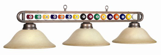 Brough 3 - Pool Table Billiard Ball Linear Pendant