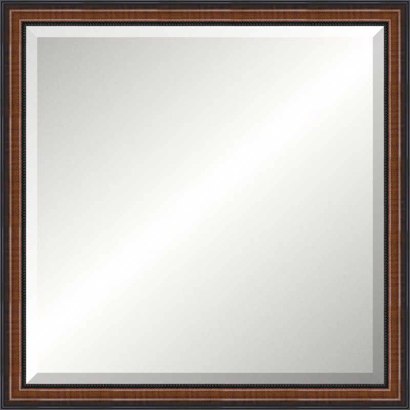Walnut Legacy Mirror, Small Square