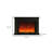 47.24"Retro Black Electric Fireplace-997528571-997528575