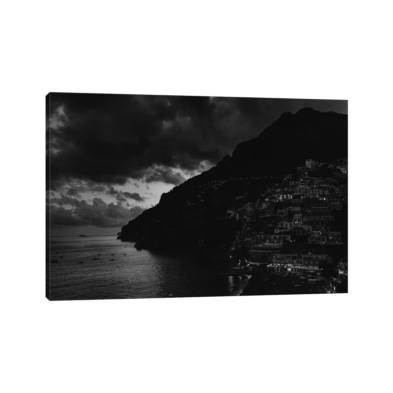Positano Night by Bethany Young - Print on Canvas, Wrapped Canvas, 66.04cm H x 101.6cm W x 1.91cm D